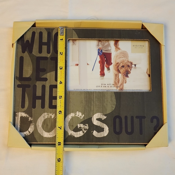 NIB Who Let The Dogs Out Picture Frame 4"x6" - Picture 2 of 3